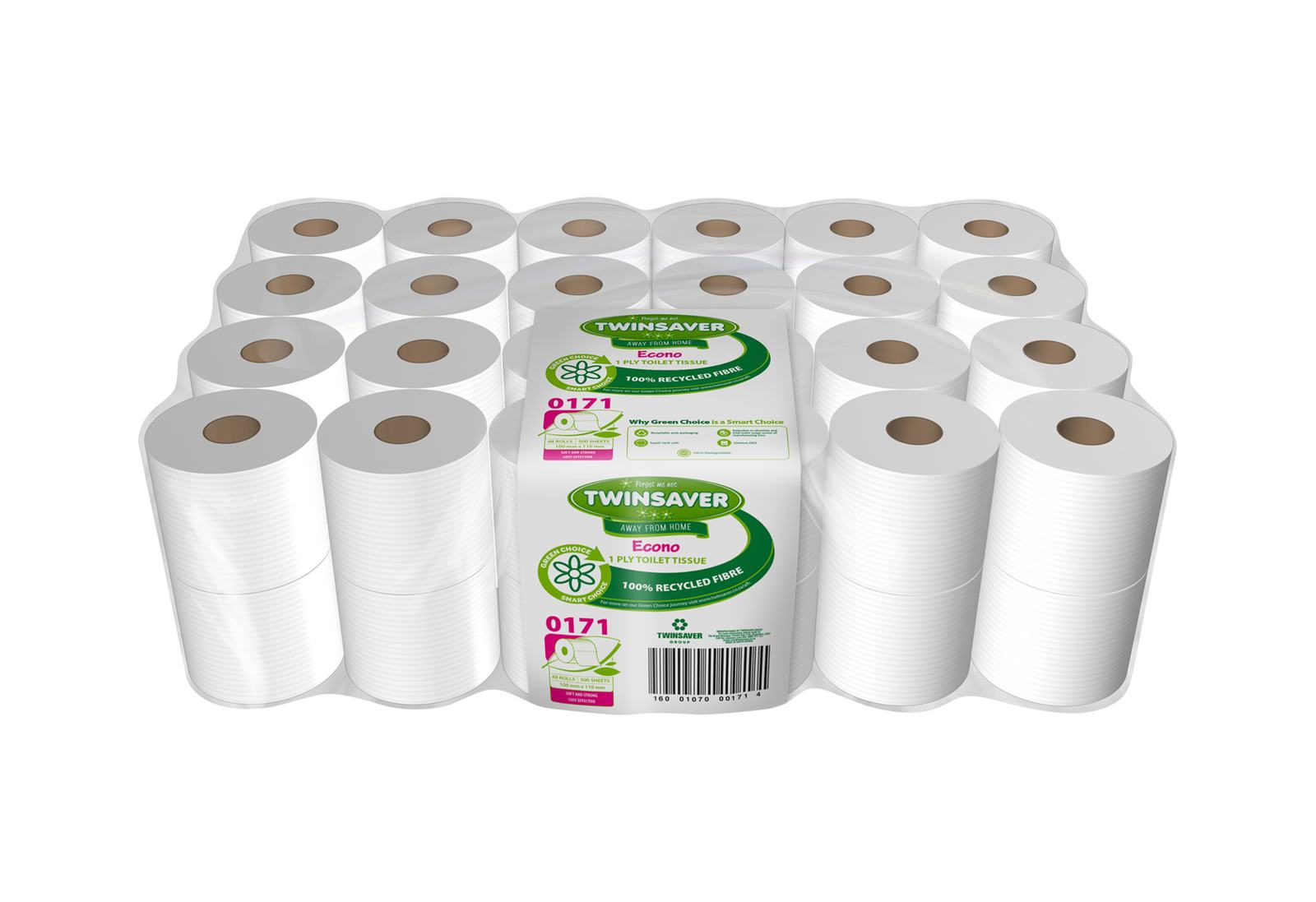 0171 - 1 Ply Econo Toilet Tissue