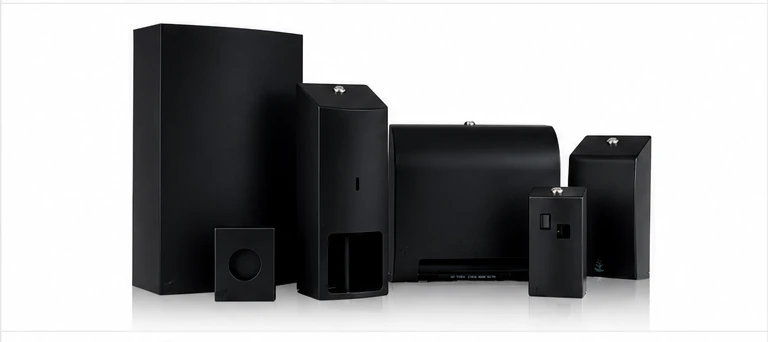 Graphite Black dispenser range