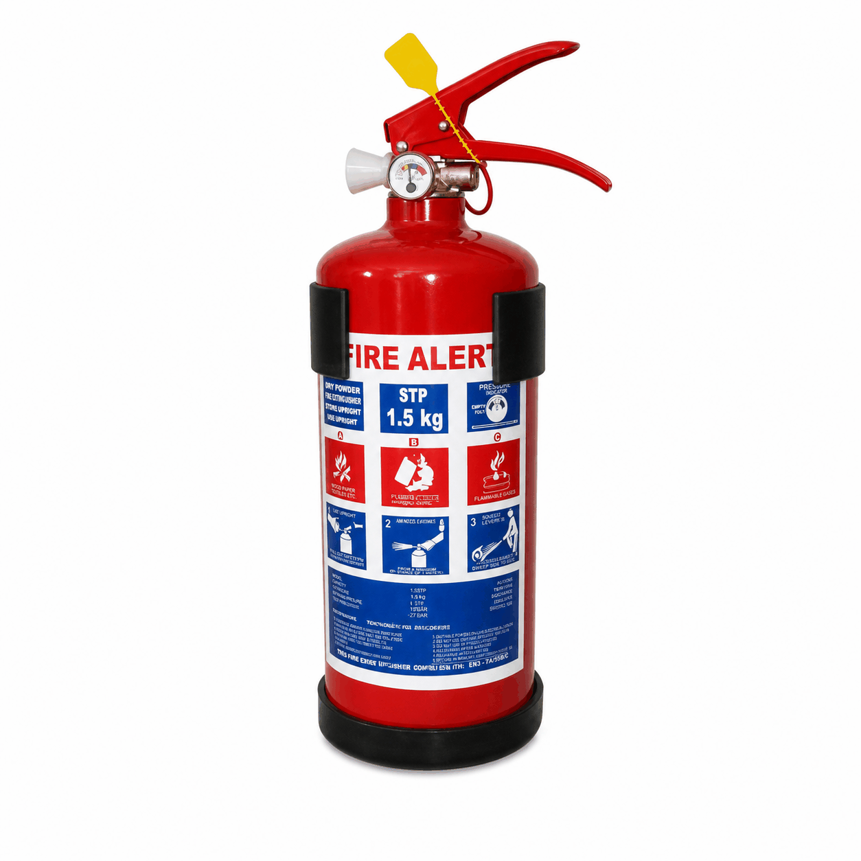1.5 kg Dry Powder Extinguisher – Home/Car