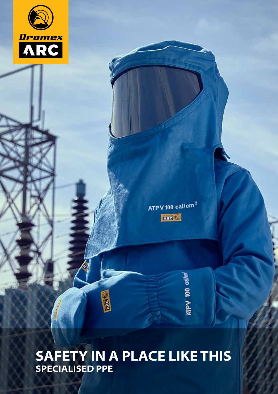 Dromex arc protection catalogue cover