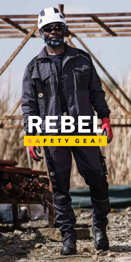 Rebel safety footwear catalogue cover