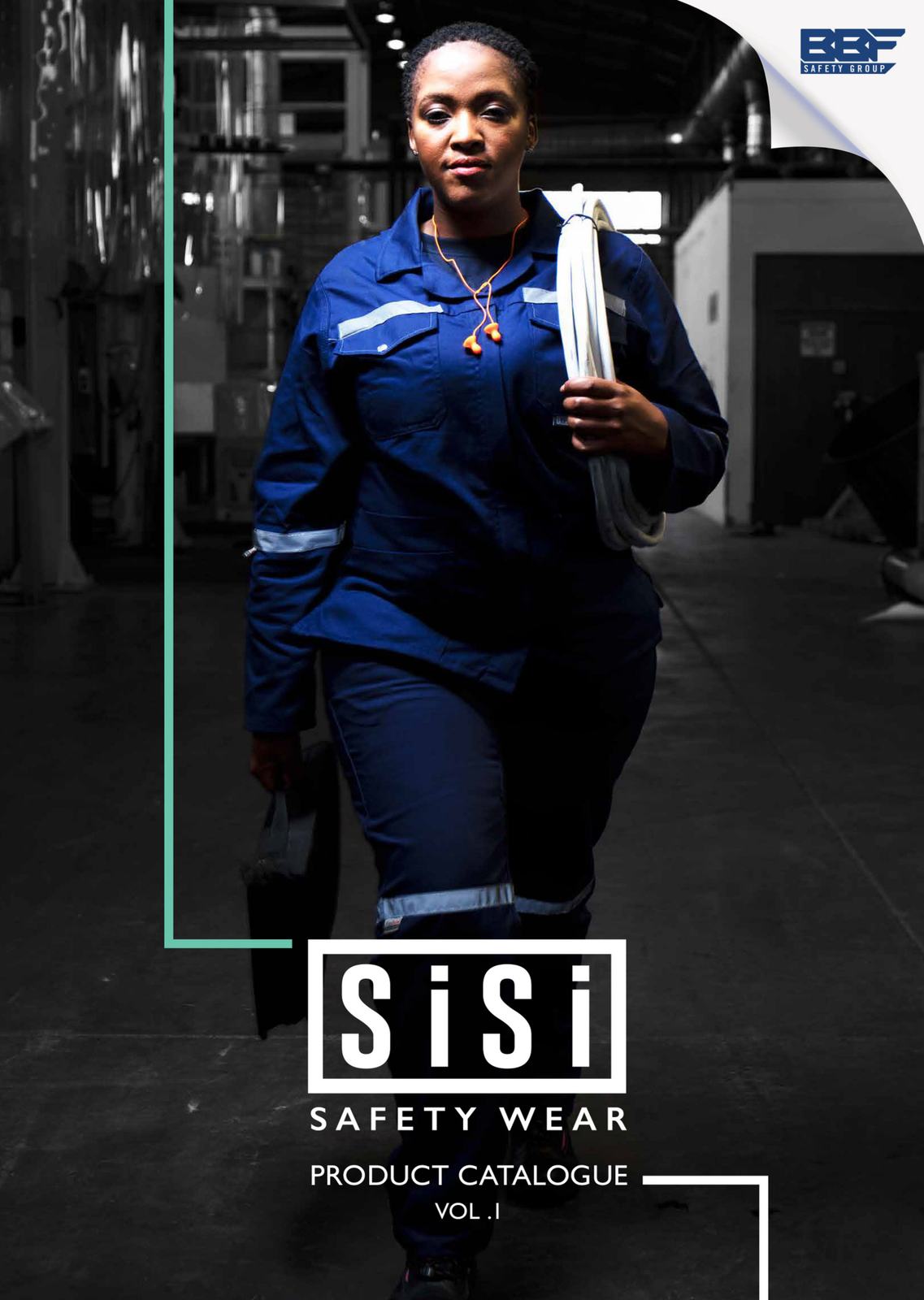 Sisi safety footwear catalogue cover