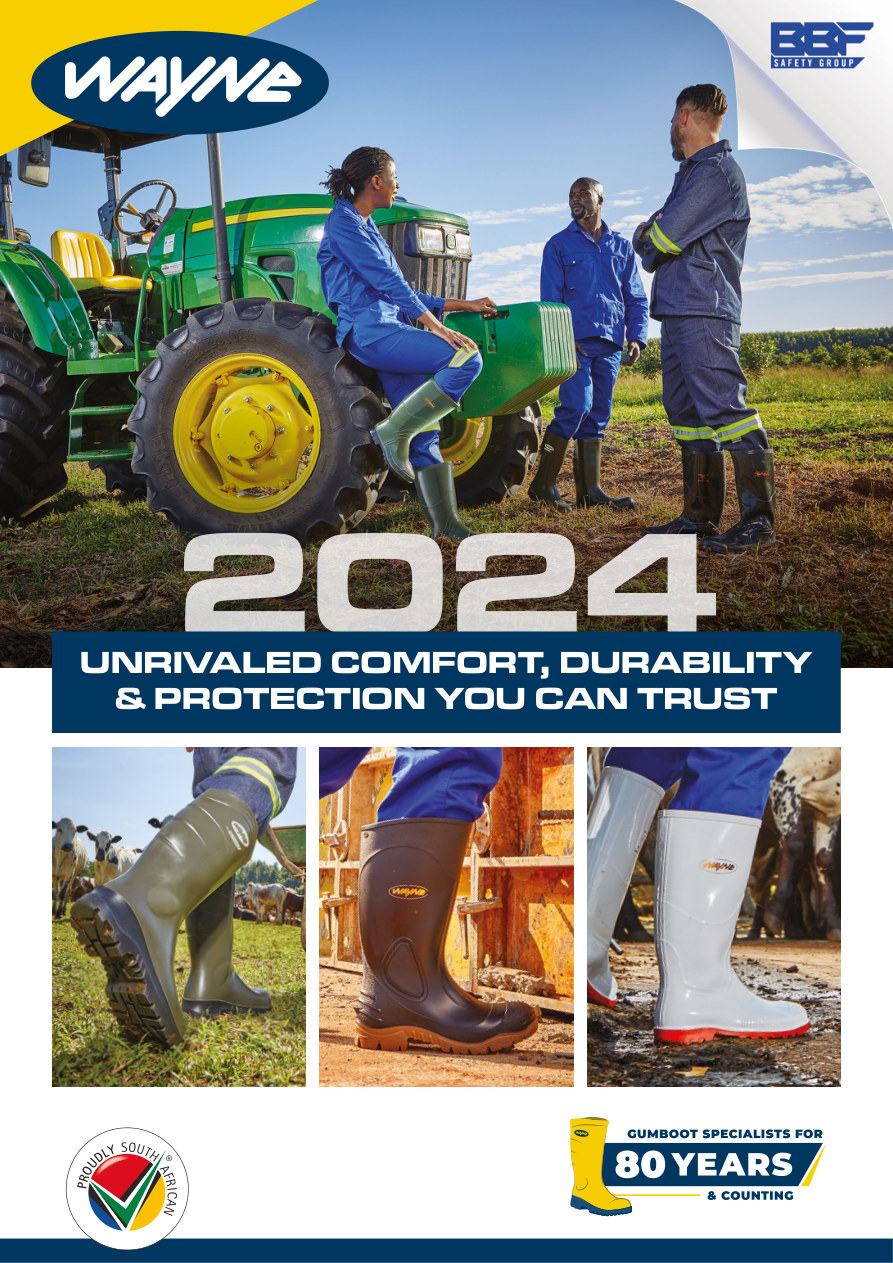 Wayne safety footwear catalogue cover